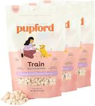 Pupford Freeze Dried Training Treats for Dogs & Puppies, 1400+ One Ingredient Bites (Sweet Potato, 4 oz, 3 Pack)