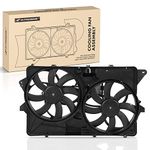 A-Premium Engine Radiator Cooling Fan Assembly Compatible with Ford Flex 2009 3.5L