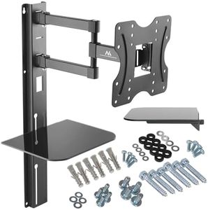 Supporto per televisore con mensola 23-42’’, peso massimo 30kg Maclean MC-771