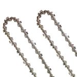 Arpisziv 16 inch Chainsaw Chains 3/8 LP .050''Gauge 56 Drive Links Fit For Ore-gon Echo Poulan Ryobi Craftsman Poulan(2 Pack)