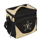 logobrands NCAA Vanderbilt Commodores 24 Can Cooler, Team Color, Small