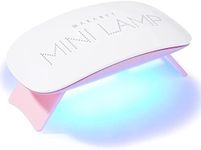 Makartt UV LED Nail Lamp: UV Light for Gel Nails, 6W Mini USB Portable Lamp Fast Drying Gel Polish Curing Light 60S Timer Dryer Manicure for Nail Salon Home DIY