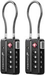 Fosmon Luggage Locks TSA Approved, 