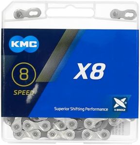 KMC x Series 8 Speed Chain, Silver/Grey