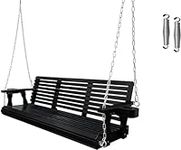 Wooden Porch Swing 3-Seater, Bench 