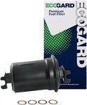 ECOGARD XF45075 Premium Fuel Filter Fits Toyota Tacoma 2.4L 1995-2004, Tacoma 2.7L 1995-2004, 4Runner 2.7L 1996-2000, T100 2.7L 1994-1998