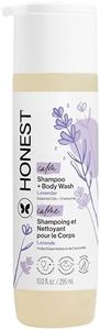 Honest Calming Lavender Hypoallergenic Shampoo and Body Wash with Naturally Derived Botanicals, Dreamy Lavender, 10 Fluid Ounce