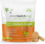 smallbatch Pets Freeze Dried Dog Food, Raw Food Diet for Dogs, 14 oz Bag, Chicken, Healthy High Protein Dog Food, Organic Produce, Humanely Raised Meat, Made in The USA, Grain Free, Hydrate & Serve