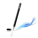 GadgetBite Aluminum Super Light Weight Capacitive Stylus Pen for Touch Screen Devices with Fine Point Disc Compatible with All iOS and Smart Android Phone & Tablets Non Magnetic (Black)