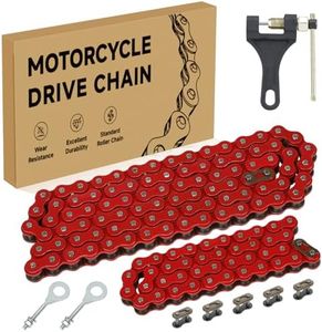 CILOYU 420 Chain for Mini Bike Coleman CT200U BT200X CT200U-EX Baja Warrior MB200 TrailMaster Massimo Predator 212 200cc 196cc 6.5hp Powersports Parts Front Jackshaft 42 Links and Rear Drive 90 Links