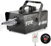 JDR Snow Machine 800W Fake Snow Machine Wireless Remote Control and Auto Mode Portable Foam Machine for Parties,Outdoor, Kids, Wedding, Stage Effect, Indoor, Christmas Snowflake Maker, with Fuse