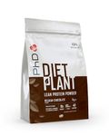 PhD Nutrition Diet Plant, Vegan Protein Powder Plant Based, High Protein Lean Matrix, Belgian Chocolate, 18g of Plant Protein, 40 Servings Per 1 kg Bag