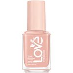 essie plant-based vegan nail polish, creamy finish, 8-free, back to LOVe, neutral, 13.5ml