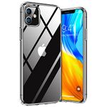 TORRAS Military Diamond Clear iPhone 11 Case [Exclusive 100% Clear & NO.1 Anti-Yellowing] [5.0 Military Shockproof Certified] iPhone 11 Phone Case Protective Shockproof Hard iPhone 11 Cover Clear