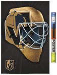 NHL Vegas Golden Knights - Mask 17 Wall Poster