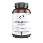 Designs for Health Metabolic Synergy - Multivitamin and Mineral Supplement with Chromium, Zinc, Selenium, R-Lipoic Acid, Vitamins + More (180 Capsules)