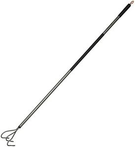 Fiskars Sarchiello, Lunghezza: 165 cm, Denti in acciaio/Manico in alluminio, Grigio/Nero, Ergonomic, 1001301