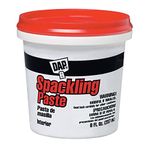 Dap 10200 Spackling Putty, 1/2-Pint