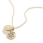 Alex and Ani Mother’s Day Adjustable Necklace for Women, First My Mother Forever My Friend Pendant, Shiny Gold Finish, 22.5 to 24.5 in, One Size, no gemstone