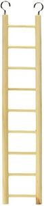 Prevue Pet Products BPV385 Birdie Basics 9-Step Wood Ladder for Bird, 14-1/2-Inch