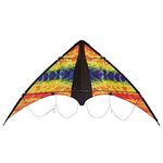 In the Breeze Groovy Stunter Dual Control Stunt Kite,47" W x 25" H x 8" D