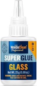 Super Glue for Glass for bonding Glasses 0,88oz - Clear superglue cyanoacrylate Adhesive