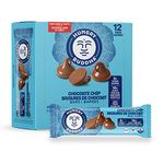 Hungry Buddha Bars - Plant Based Protein Bars - Vegan Nutrition Bars - Low Sugar Healthy Snacks - Gluten Free Snack Bars - Peanut Free - Protein Bar - Keto Bar - 12 Count [Chocolate Chip]