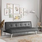 Serta Rane Convertible Sofa Bed, Dark Gray