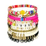 10 Pieces Friendship Bracelets Lover Era Costume Era Journey Preppy Bracelet Inspiration Bracelets Perfect for Christmas Gifts