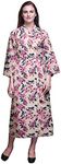 Bimba Ivory Floral Artistic Leaf & 