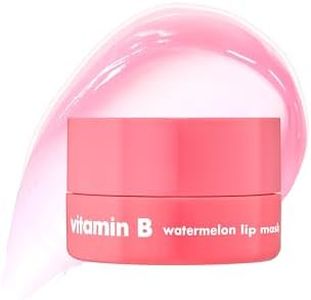 THE FACE SHOP Vitamin B & Watermelon Lip Mask, Soothing & Moisturizing Lip Balm, Lip Sleeping Mask, Korean Skin Care
