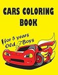 Cars coloring book for 5 years old 