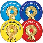 175 Deputy Head Award School Reward Praise Teachers Stickers 37mm Primary Teaching Services