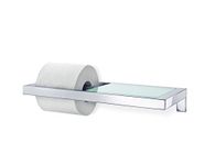 Blomus TP Holder w/Shelf Polish, Silver