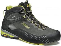 ASOLO Eldo Mid LTH GV Approach Shoes - Men's Graphite/Green Oasis 10.5