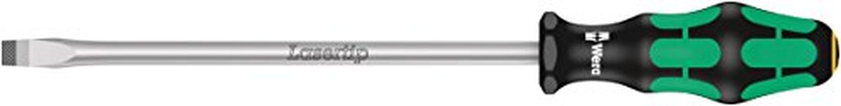 Wera Kraftform 334 Screwdriver - Flared Slotted Tip 10 Mm