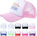 HTVRONT Sublimation Blank Trucker Hats 10PCS - Sponge Sublimation Hats Women and Men for HTV Vinly, Sublimation, Embroidery, 3D Embroidery - Funny Trucker Hats Breathable Mesh for Parties, Gifts