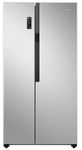 Teknix THSBS1791PX American Side by Side Door Fridge Freezer - 519L Capacity - Frost Free - Digital Controls - Stainless Steel, H178.7 x W91.0 x D69.0 (cm)