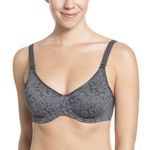 Anita Grey Paisley Non-Padded Underwired Maternity Nursing Bra 34I (G UK)