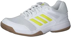 adidas Women's Speedcourt W Volleyball Shoes, Ftwbla Amaaci Ftwbla, 4 UK