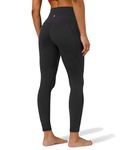 LULULEMON Align Hi-Rise Pant 25", Black (With Pockets), 4