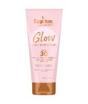 Coppertone Glow Sunscreen Lotion SPF 30 With a Hint of Shimmer, Lightweight, Water Resistant Body Sunscreen Broad Spectrum SPF 30 UVA/UVB Protection, Reef-Friendly, Oxybenzone Free, 148mL