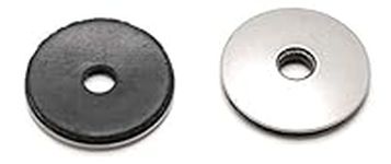 1/4” x 1” OD Stainless EPDM Washers, (50 pc) Neoprene Backed, Choose Size & Qty, by Bolt Dropper