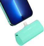 TCNOLL Small Portable Charger Blue 4800mAh Power Bank Ultra-Compact Little Battery Pack Compatible with iPhone 14/14 Pro Max/13/13 Pro Max/12/12 Pro Max/11 Pro/XS Max/XR/X/8/7/6/Plus Airpods and More