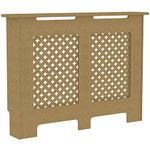 Vida Designs Oxford Radiator Cover Traditional Unfinished Unpainted MDF Cabinet Grill, Medium (H: 82 / W: 111 / D: 19 cm)