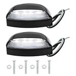 VGOL 2pcs LED Number Plate Light Li