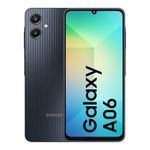 Samsung Galaxy A06 (Black, 4GB RAM, 64GB Storage)| 50 MP Main Camera| Upto 8GB RAM with RAM Plus| MediaTek Helio G85| 5000 mAh Battery Knox Vault: Security & Privacy| Fingerprint Sensor