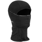 GripGrab Thermal Winter Cycling Balaclava Warm Soft Full Face Mask Bike Fleece Lightweight Insulating Headwear Black