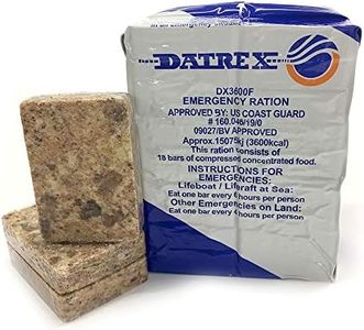 Datrex Emergency Survival 3600 Calorie Food Ration Bar, 18 Bars