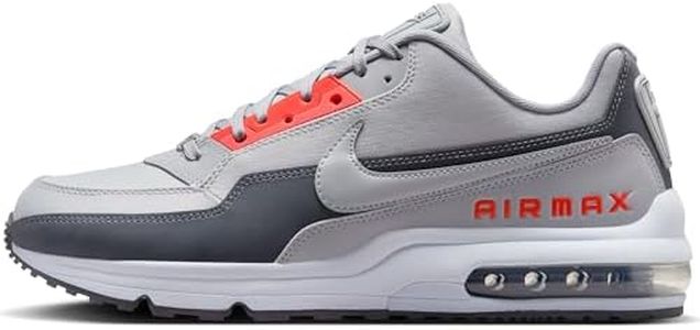 Nike Air Max Ltd 3 Prem, Scarpe da Ginnastica Uomo, Wolf Grey Wolf Grey Bright Crimson, 44 EU